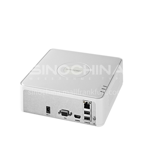 Hikvision 4/8 channel poe HD network hard disk video recorder NVR monitoring host DS-7104N-F1/4P DQ000958